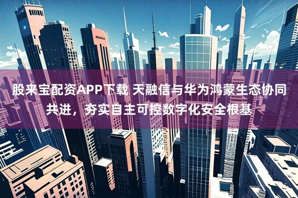 股来宝配资APP下载 天融信与华为鸿蒙生态协同共进，夯实自主可控数字化安全根基